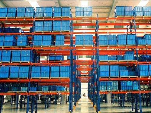 托盤(pán)式倉(cāng)儲(chǔ)貨架案例